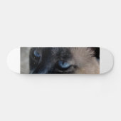 Aloof Siamese Chat Skateboard (Horz)