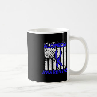 Alopecia Awareness Haaruitval Warrior Ribbon Survi Koffiemok