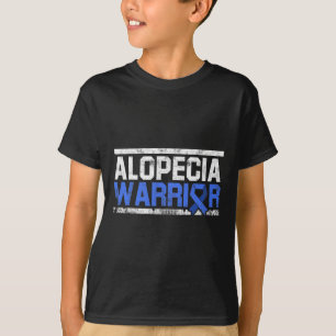 Alopecia Awareness Haarverlies Warrior Tool Flag S T-shirt