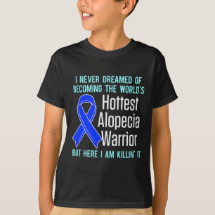 Alopecia Awareness Hair Loss Warrior Hottest Survi T-shirt