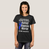 Alopecia Awareness Hair Loss Warrior Hottest Survi T-shirt (Voorkant volledig)