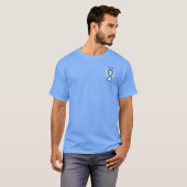 Alopecia Awareness Ribbon Angel Custom Shirten T-shirt (Voorkant volledig)