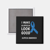 Alopecia Bewustzijn 1 Magneet (Voorkant / Achterkant)