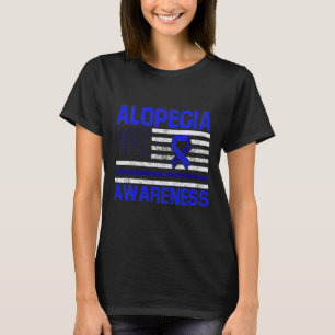 Alopecia Bewustzijn Haaruitval Warrior Inspireren T-shirt
