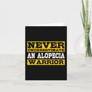 Alopecia Krijger Steun Haarverlies Bewustzijn Kaart