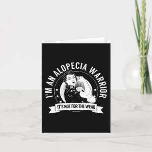 Alopecia Warrior NFTW - Alopecia Bewustzijn Kaart