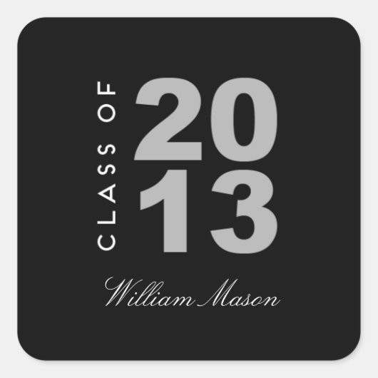 Alors Fière Graduation Favoriser Stickers (Devant)