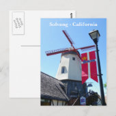 Alors la carte postale Cool Solvang ! (Devant / Derrière)