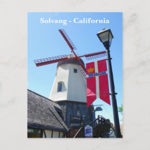 Alors la carte postale Cool Solvang !