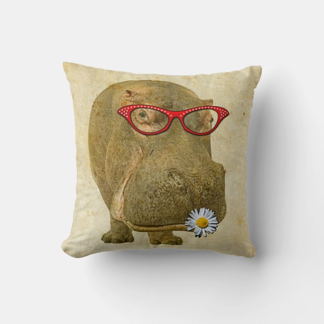 Alors mignon Coussin Hippopotame ! (Recto)