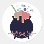 Alors Mote It Be Cauldron Stickers Spell Rose (Devant)