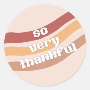 Alors Très Merci Stickers Rond