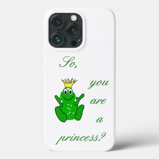 Alors, Vous Êtes Une Princesse ? - coque mignon et (Verso)