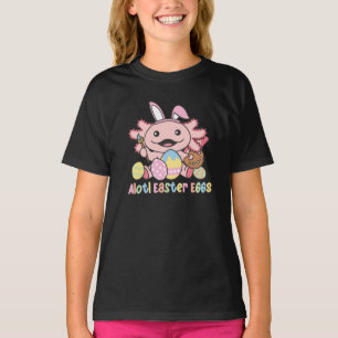 Alotl Paaseieren Axolotl Easter met pun T-shirt