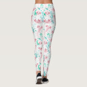 Alotta Axolotls Rose Leggings blancs (Dos)