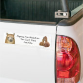 Alpaca Addication Bumpersticker (Op Truck)