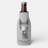 Alpaca Alpakka Alpaka Alpaga Flesjeskoeler (Fles Voorkant)