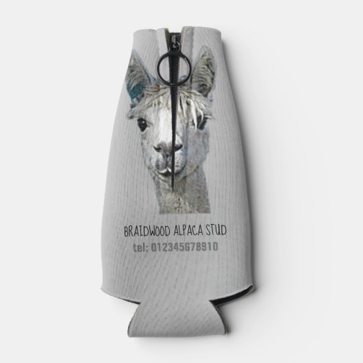 Alpaca Alpakka Alpaka Alpaga Flesjeskoeler (Achterkant)