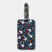 Alpaca Bagagelabel (Achterkant verticaal)