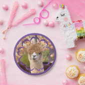 Alpaca Birthday Bord 7-inch papier (Feest)