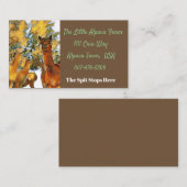 Alpaca Boerderij Visitekaartje (Voorkant / Achterkant)