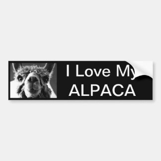 Alpaca Bumpersticker