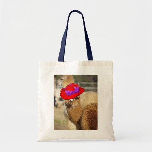 Alpaca-Canvas tas voor kalveren (Voorkant)