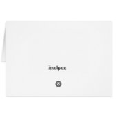 Alpaca - Carte de note Spirit Grand-Mère (Dos Horizontal)