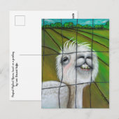 Alpaca - Carte postale Little Dreamer (Devant / Derrière)