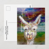 Alpaca - Carte postale Oncle Glen (Devant / Derrière)