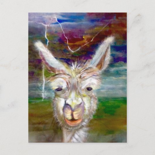 Alpaca - Carte postale Oncle Glen (Devant)