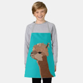 Alpaca Cute Kinder Schort (Gedragen)