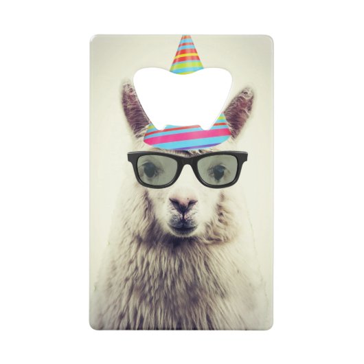 Alpaca dans les lunettes et Casquette de fête (Devant)