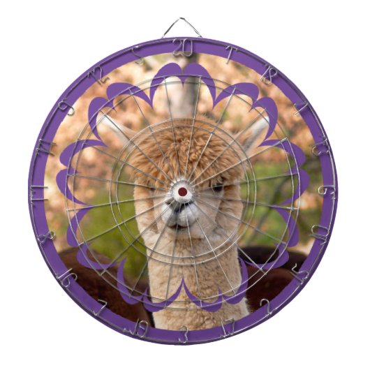 Alpaca Dartboard Dartbord (Voorkant)