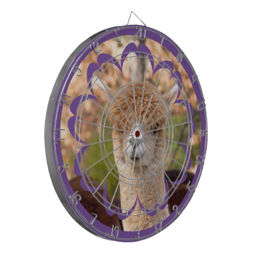 Alpaca Dartboard Dartbord (Voorkant Links)