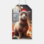 Alpaca de Cadeaus: een kerstverhaal Cadeaulabel (Achterkant)