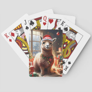 Alpaca de Cadeaus: een kerstverhaal Pokerkaarten