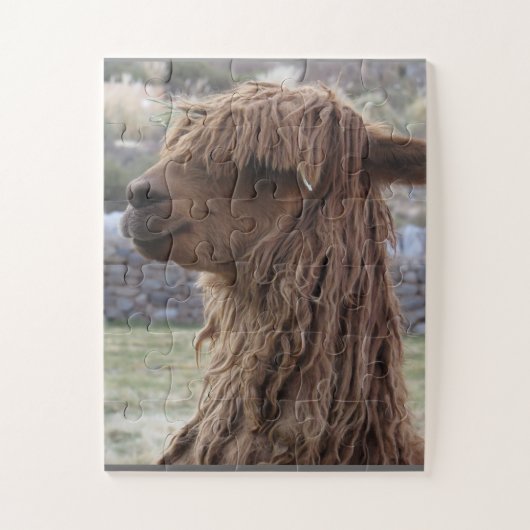ALPACA FACILE JIGSAW PUZZLE (Vertical)
