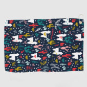 Alpaca Golf Towel Golfhanddoek (Horizontaal)