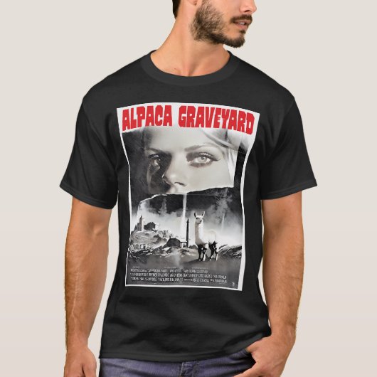 Alpaca Graveyard T-shirt (Voorkant)