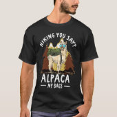 Alpaca Hiking Apparel For Women T-shirt (Voorkant)
