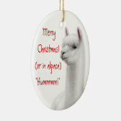 Alpaca Holiday Ornament (Rechts)