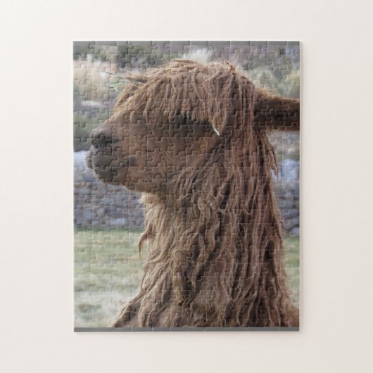 ALPACA JIGSAW PUZZLE DÉFI (Vertical)