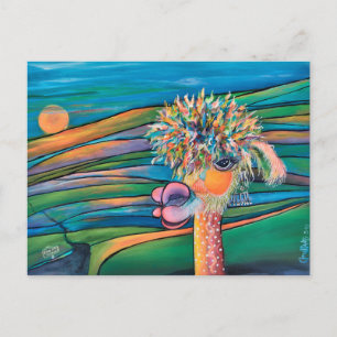 Alpaca Kathleen briefkaart