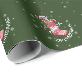 Alpaca kerstpapier cadeaupapier (Rol Hoek)