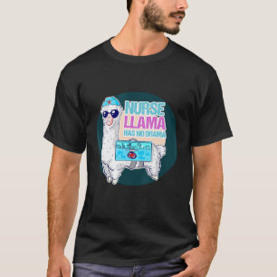 Alpaca Lama Boerderij Dieren Voor Lama Fans En Ver T-shirt