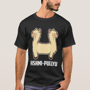 Alpaca Lama Yoga Kostuum Ik Hou Van Pushmi Pullyu T-shirt