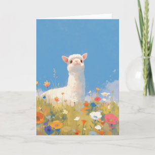 Alpaca Lentedipserigheid Kaart