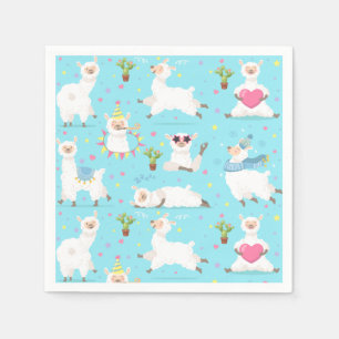Alpaca/Llama Napkins Servet