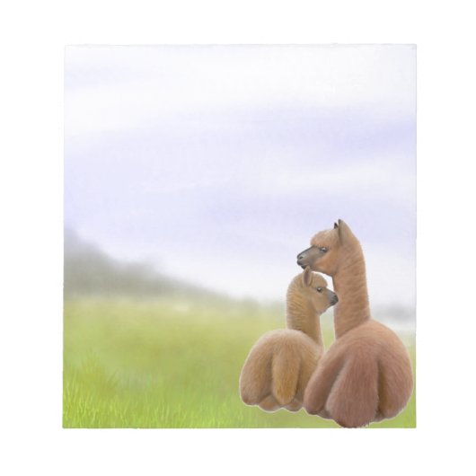 Alpaca Love Notitieblok (Voorkant)